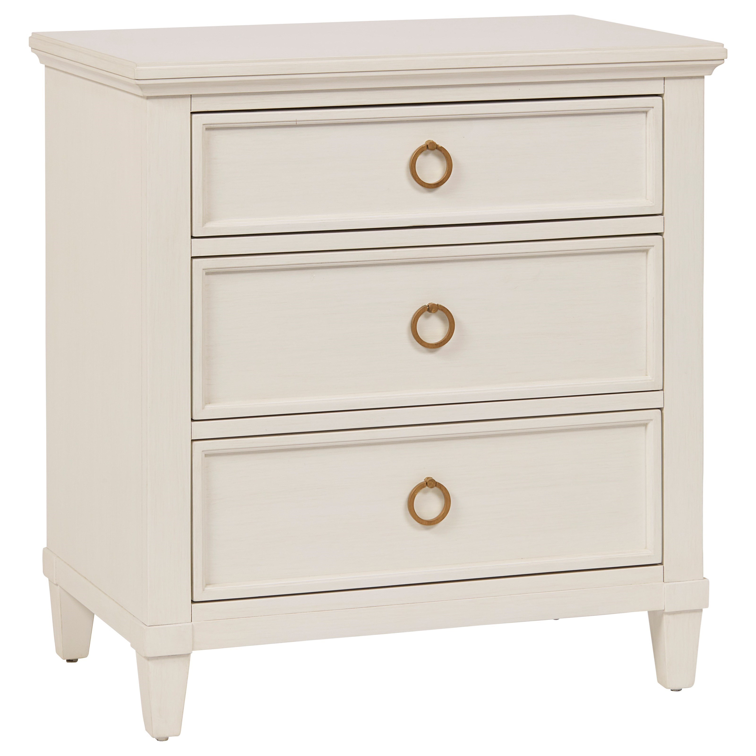 Universal Coastal Living Home Getaway Coastal Nightstand Reeds