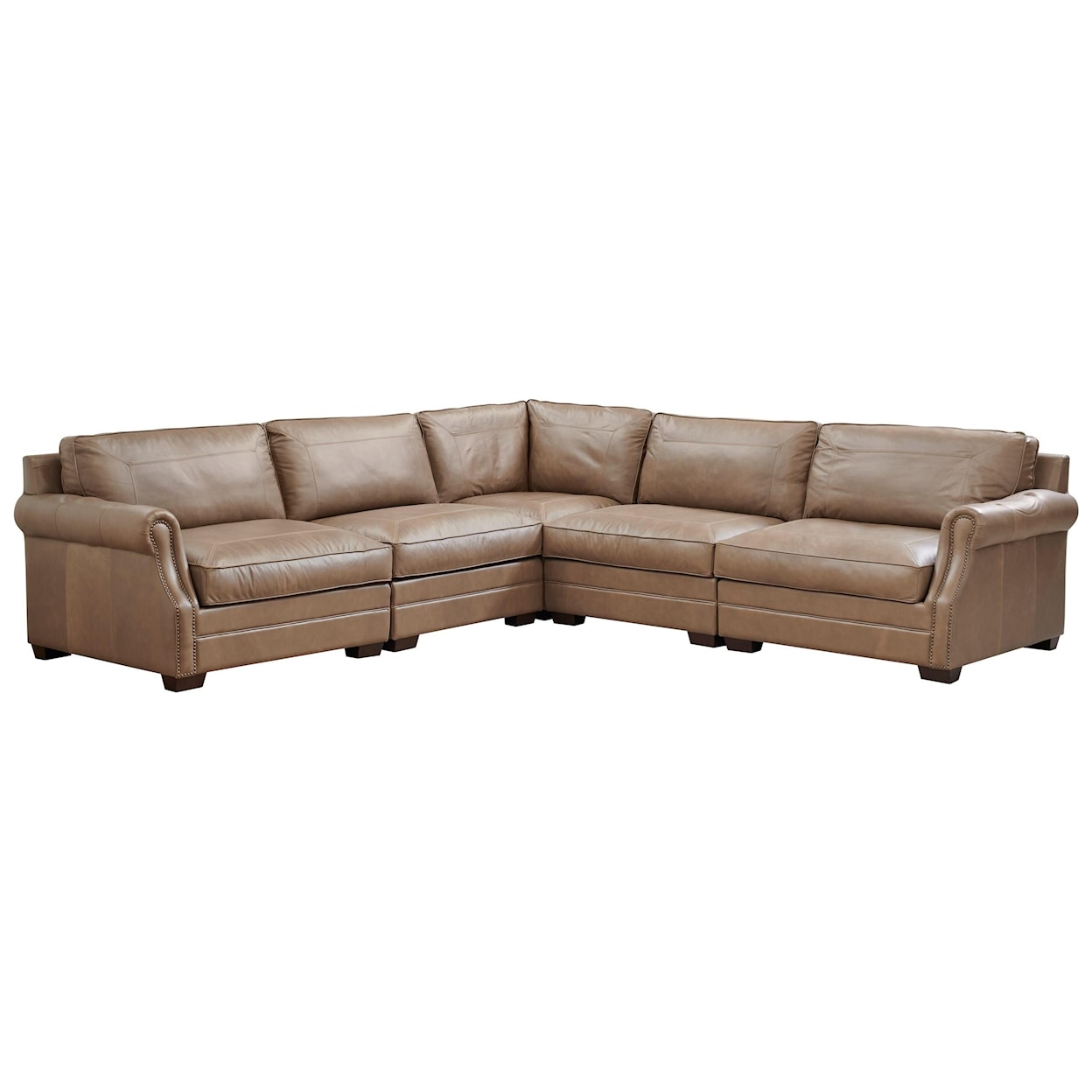 Universal Leather Carrington Sectional