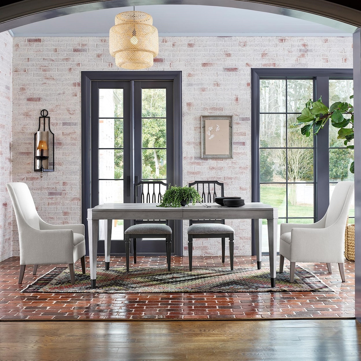 Universal Midtown 7-Piece Table and Chair Set