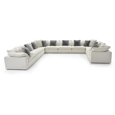 10 Pc Sectional Sofa