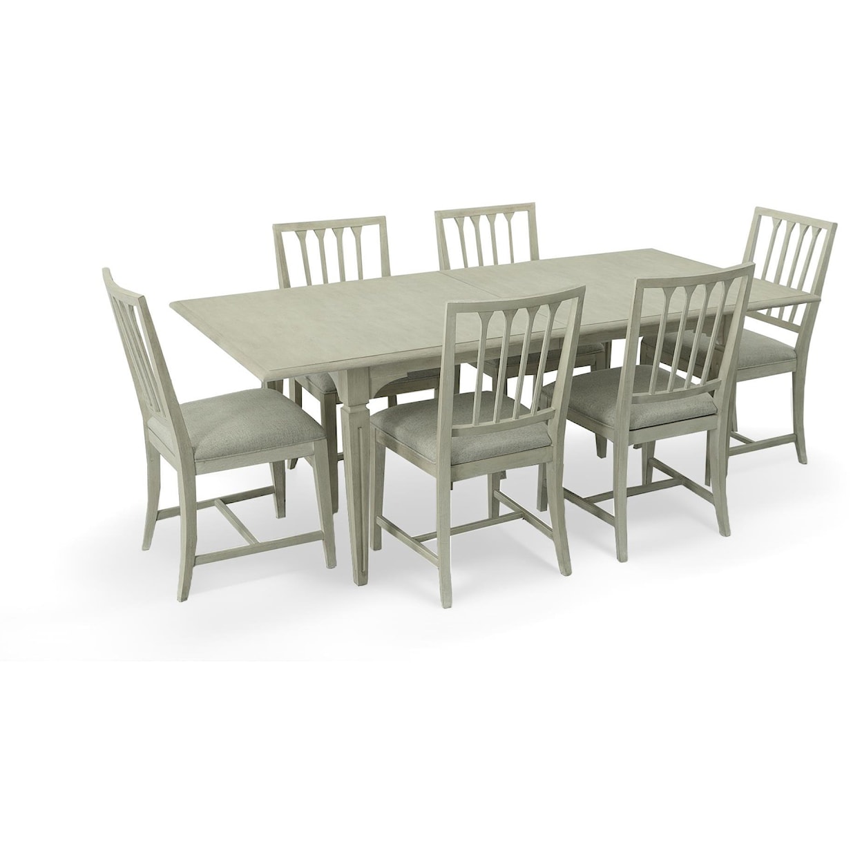 Universal PastForward Table and 6 Chairs Dining Set