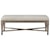 Universal Playlist Bed End Bench with X Stretcher