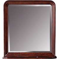 Storage Mirror with Left and Right Sliding Hidden Compartments
