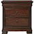 Universal Reprise Nightstand with Outlet and Hidden Top Rail Drawer