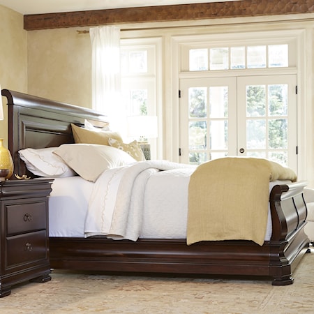 Queen Sleigh Bed