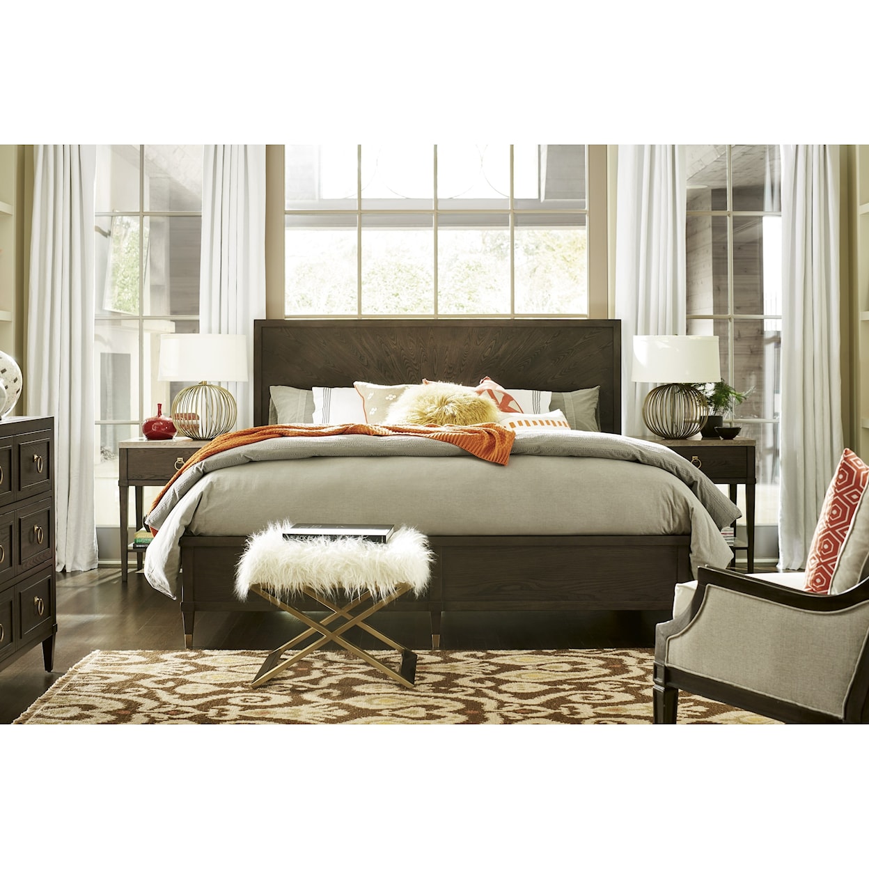 Universal Soliloquy King Bedroom Group