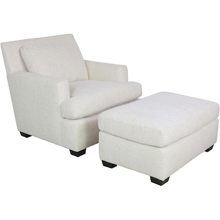 Emmerson Chair and Ottoman