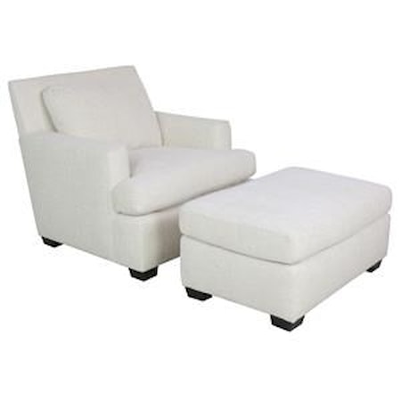 Emmerson Chair and Ottoman