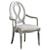 Universal Summer Hill Upholstered Seat, Pierced Back Arm Chair 