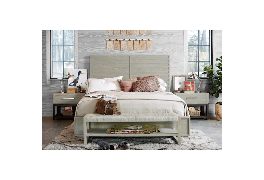 Zephyr King Bedroom Group by Universal at Wayside Furniture & Mattress