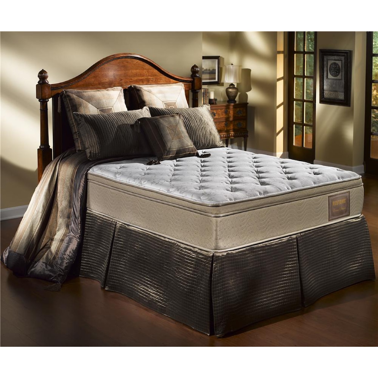 Upper Midwest Bedding- Restonic Grand Palais Chateau Euro Top