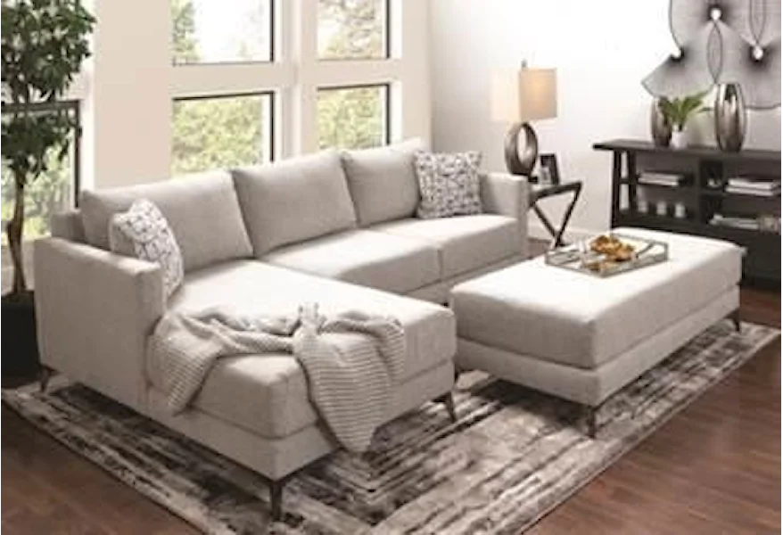 Alyssa 2 Piece Sectional by Urban Roads at Darvin Furniture