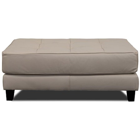 USA Pebble Bone Ottoman