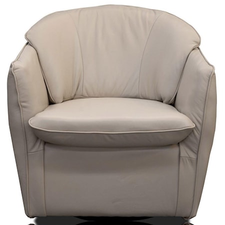 USA Pebble Bone Swivel Chair
