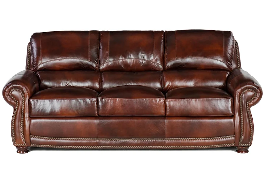 4650 Sofa by USA Premium Leather at Godby Home Furnishings