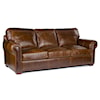USA Premium Leather 4955 Stationary Sofa