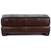 USA Premium Leather 9750 Cocktail Ottoman