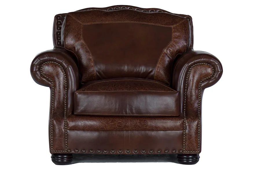 9750 Chair by USA Premium Leather at Howell Furniture