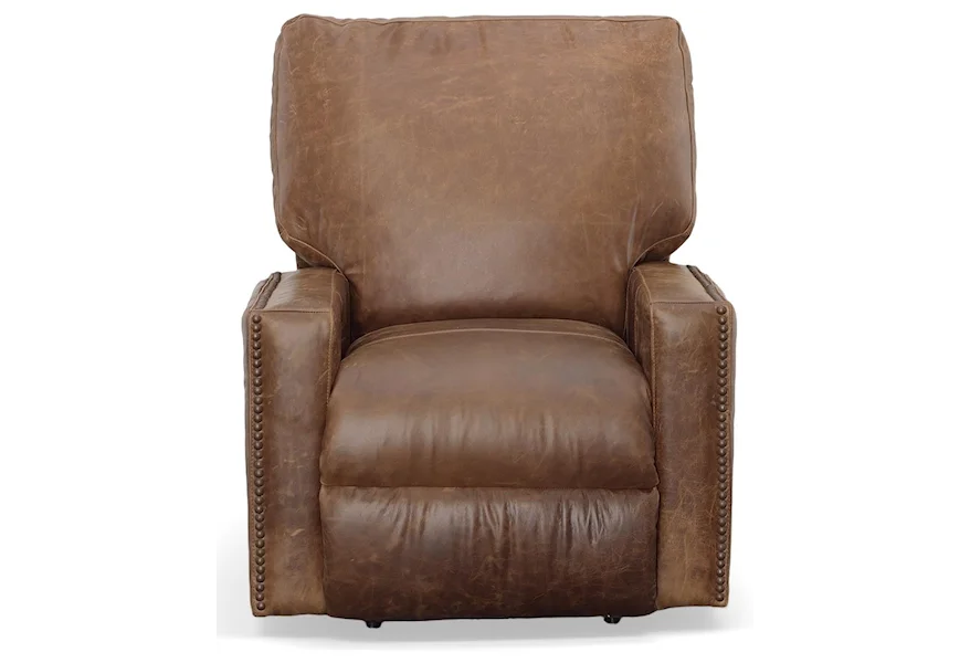 Ancient Ancient Recliner by USA Premium Leather at Johnson's Furniture