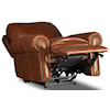 USA Premium Leather Carrick Carrick Power Leather Recliner