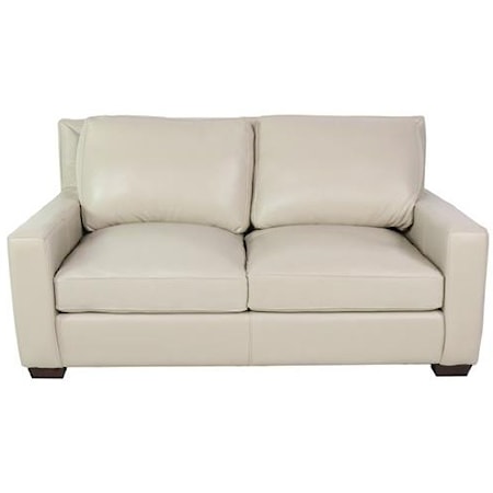 Leather Loveseat