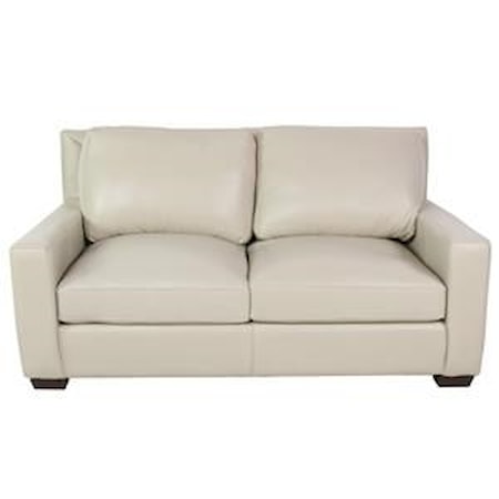 Leather Loveseat