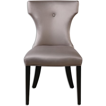 Wynter Satin Armless Chair