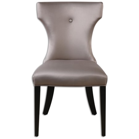 Wynter Satin Armless Chair
