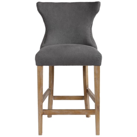 Gamlin Gray Counter Stool
