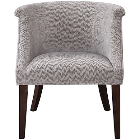 Arthure Barrel Back Accent Chair