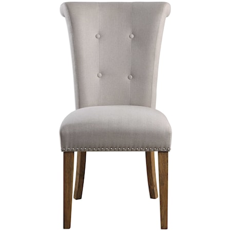 Lucasse Oatmeal Dining Chair
