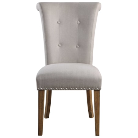 Lucasse Oatmeal Dining Chair