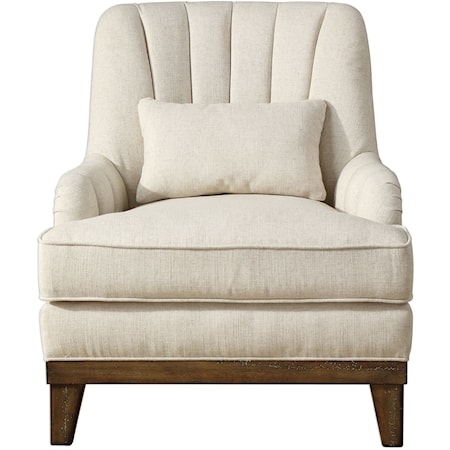 Denney Oatmeal Accent Chair