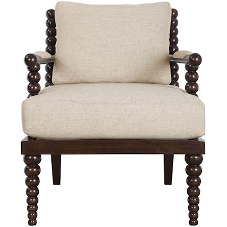 Lachlan Oatmeal Accent Chair