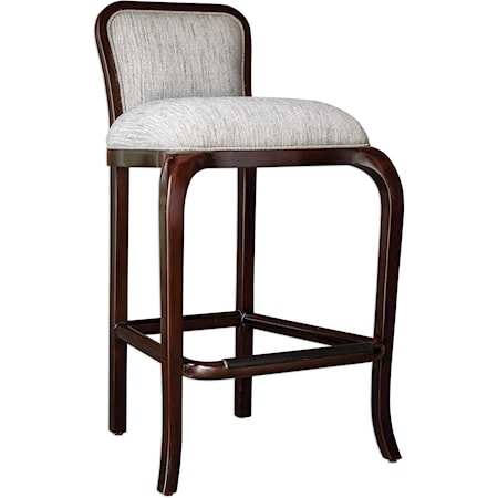  Tilley Mahogany Bar Stool