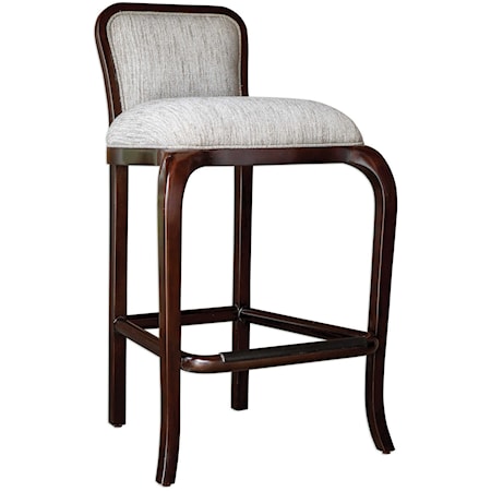  Tilley Mahogany Bar Stool