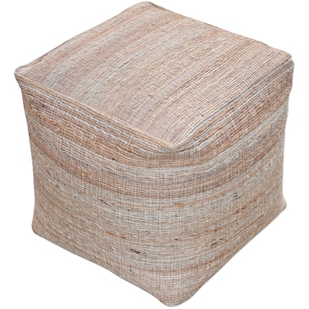 Shiro Ecru Pouf