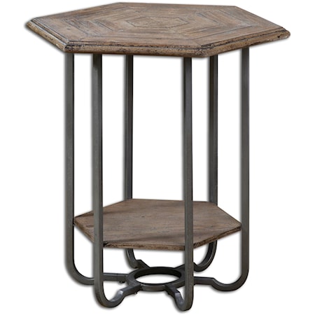Mayson Wooden Accent Table