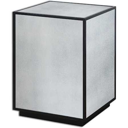 Matty Mirrored Side Table