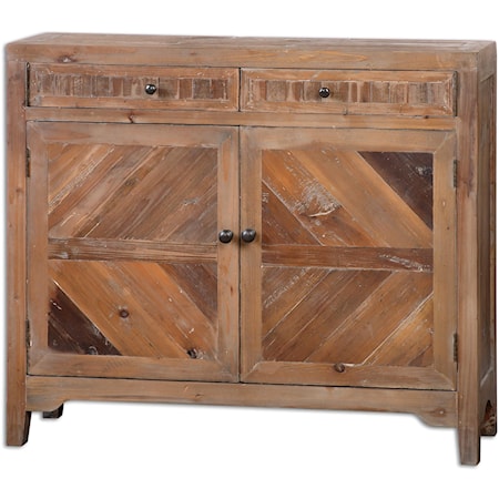 Hesperos Reclaimed Wood Console Cabinet