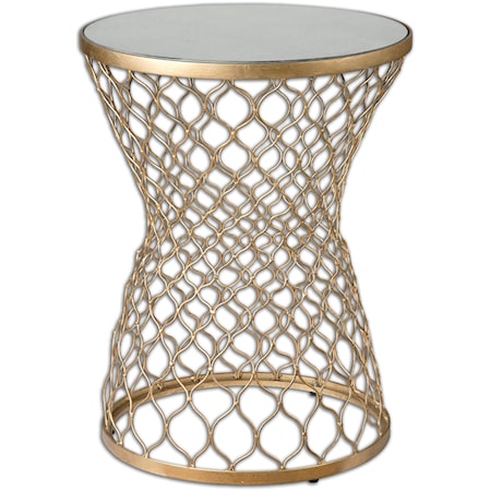 Naeva Gold End Table