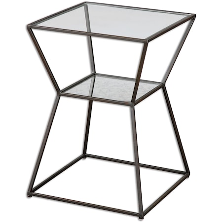 Auryon Iron Accent Table
