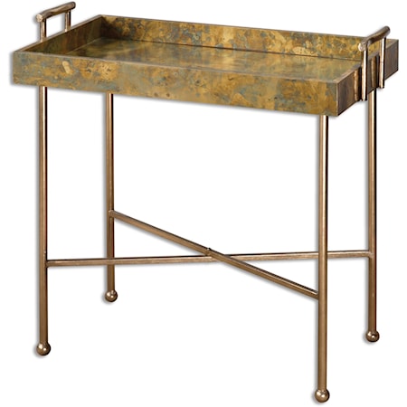 Couper Oxidized Tray Table