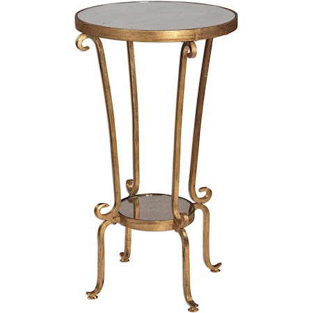 Vevina Round Accent Table