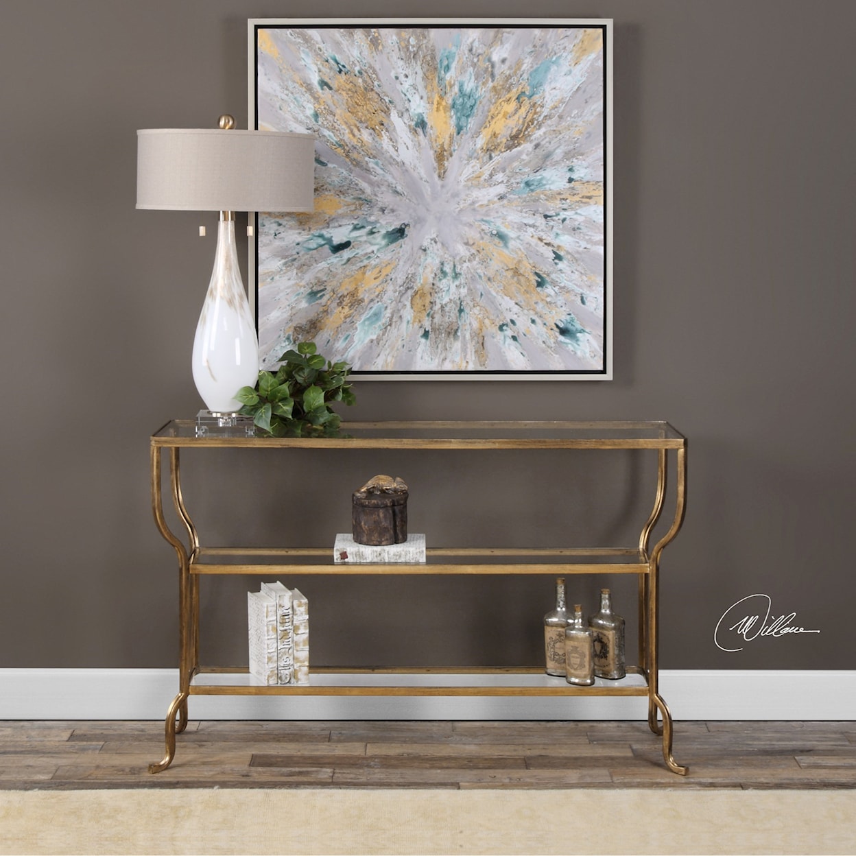 Uttermost Accent Furniture - Occasional Tables Deline Console Table