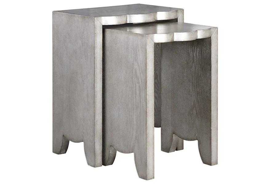 Accent Furniture - Occasional Tables Imala Natural Ash Nesting Tables (Set of 2) by Uttermost at Michael Alan Furniture & Design
