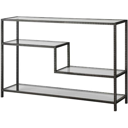 Leo Industrial Console Table