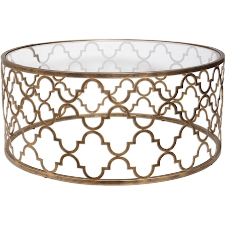 Quatrefoil Coffee Table