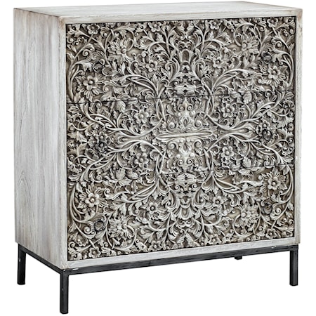 Marina Carved Accent Chest