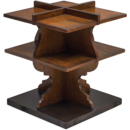 Niko Honey Accent Table